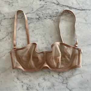 New ERES convertible strapless nude bra 34B NWOT